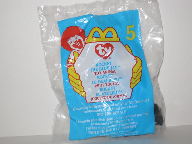 1999 McDonalds - #5 Rocket - Teenie Beanie